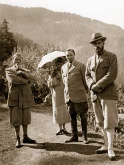 Photograph 'The Roerich family in the Valley of Kullu'