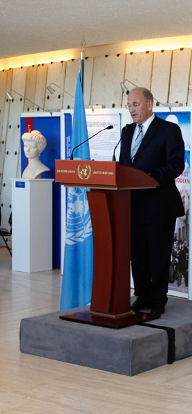 The address of Mr. David Chikvaidze, Chief Librarian of the United Nations Office at Geneva