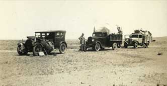 Manchurian expedition convoy. 1934 – 1935