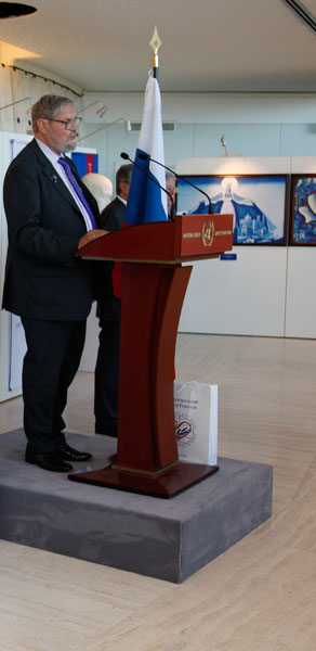 Mr. Alexey V. Postnikov, the President of the International Centre of the Roerichs