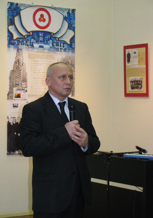 Chairman of the Tver Region department of the All-Russian Society for the Protection of Historical and Cultural Monuments, Mr. Vladimir I. Babichev