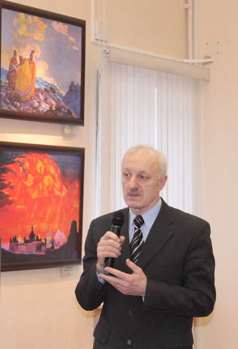 Chairman of the Tver Roerich Organization, Mr. Anatoly G. Lysikov