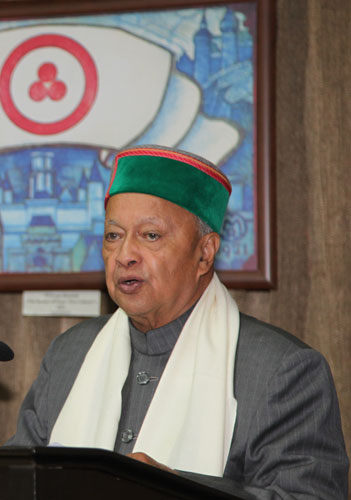 The Chief Minister of the State of Himachal Pradesh Mr. Virbhadra Singh