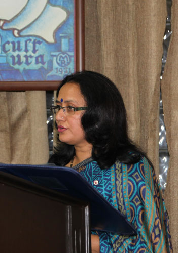 Professor of State University of Shimla Doctor Saundzhali Sapna Sanjay Pandit
