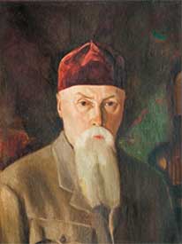 S. Roerich. Portrait of N.К. Roerich. 1940s